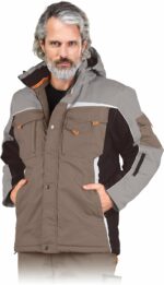 Isolierte Arbeitsjacke NEWAGE braun