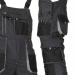 Arbeitshose mit Hosenträgern FORCE GREY