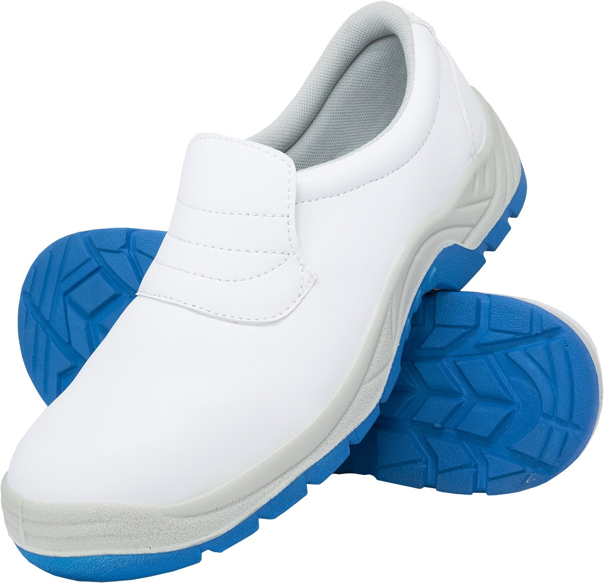 Weiße Arbeitsstiefel FOOD MOCCA BLUE SB Weiße Arbeitsstiefel FOOD MOCCA BLUE SB