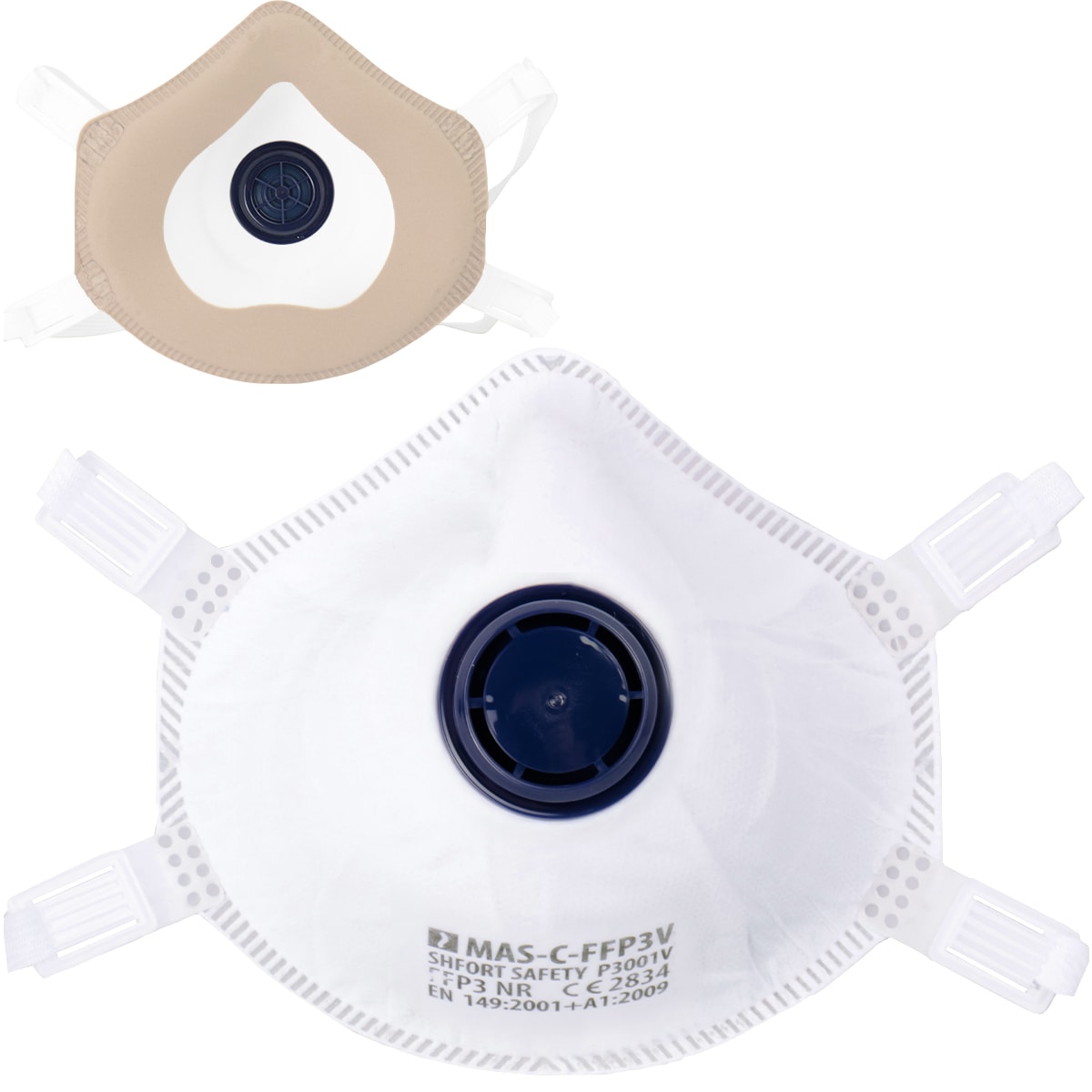 Atemschutzmaske FFP3 EASY mit Ausatemventil 10 Stk. Atemschutzmaske FFP3 EASY mit Ausatemventil 10 Stk.