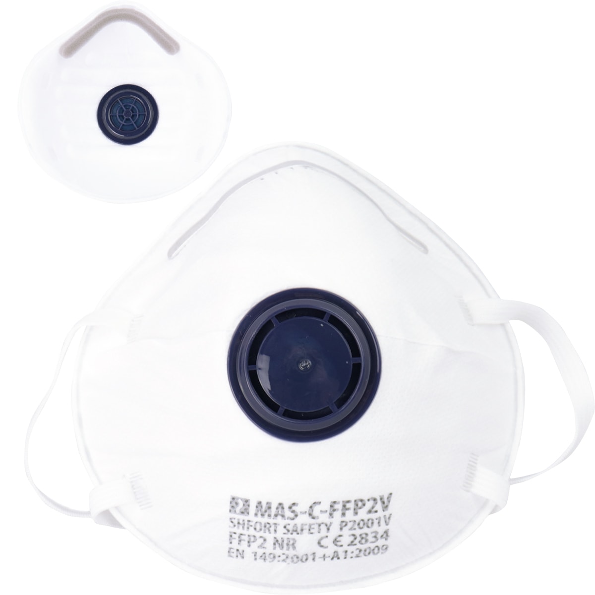 Atemschutzmaske FFP2 EASY mit Ausatemventil 10 Stk. Atemschutzmaske FFP2 EASY mit Ausatemventil 10 Stk.