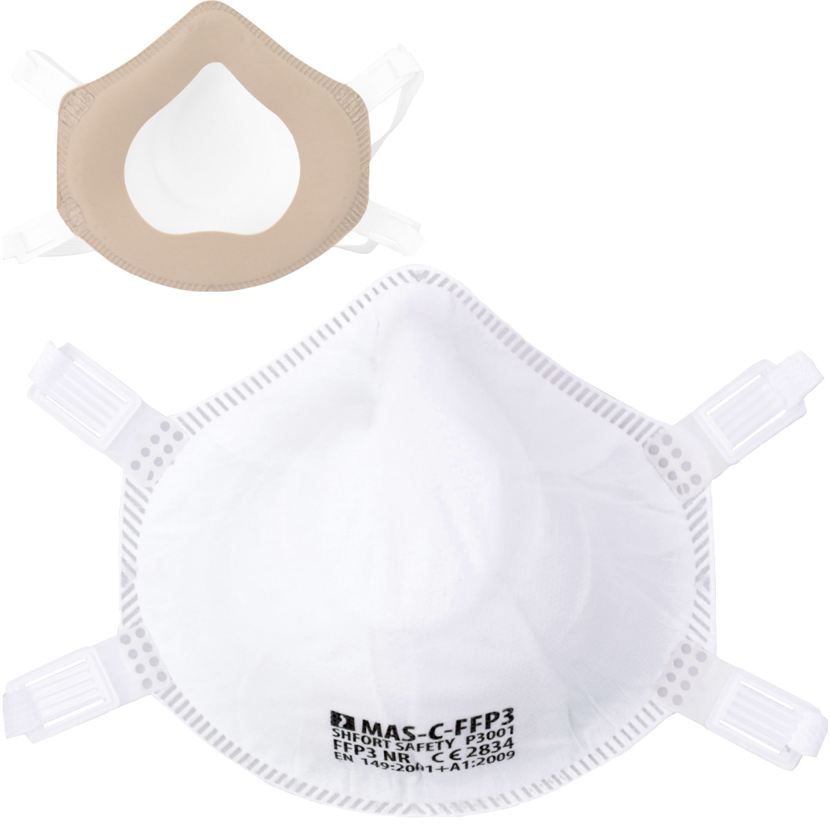 VYP24_Respirator FFP3 EASY ohne Ausatemventil 20St. VYP24_Respirator FFP3 EASY ohne Ausatemventil 20St.