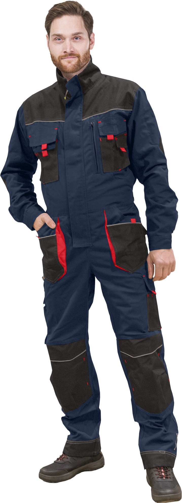 Arbeitsoverall PROFI NAVY RED 2.0 Arbeitsoverall PROFI NAVY RED 2.0