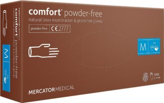 Diagnostik-Latexhandschuhe 100 Stück MERCATOR Comfort® ungepudert