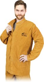 WELD Schweißer-Lederjacke