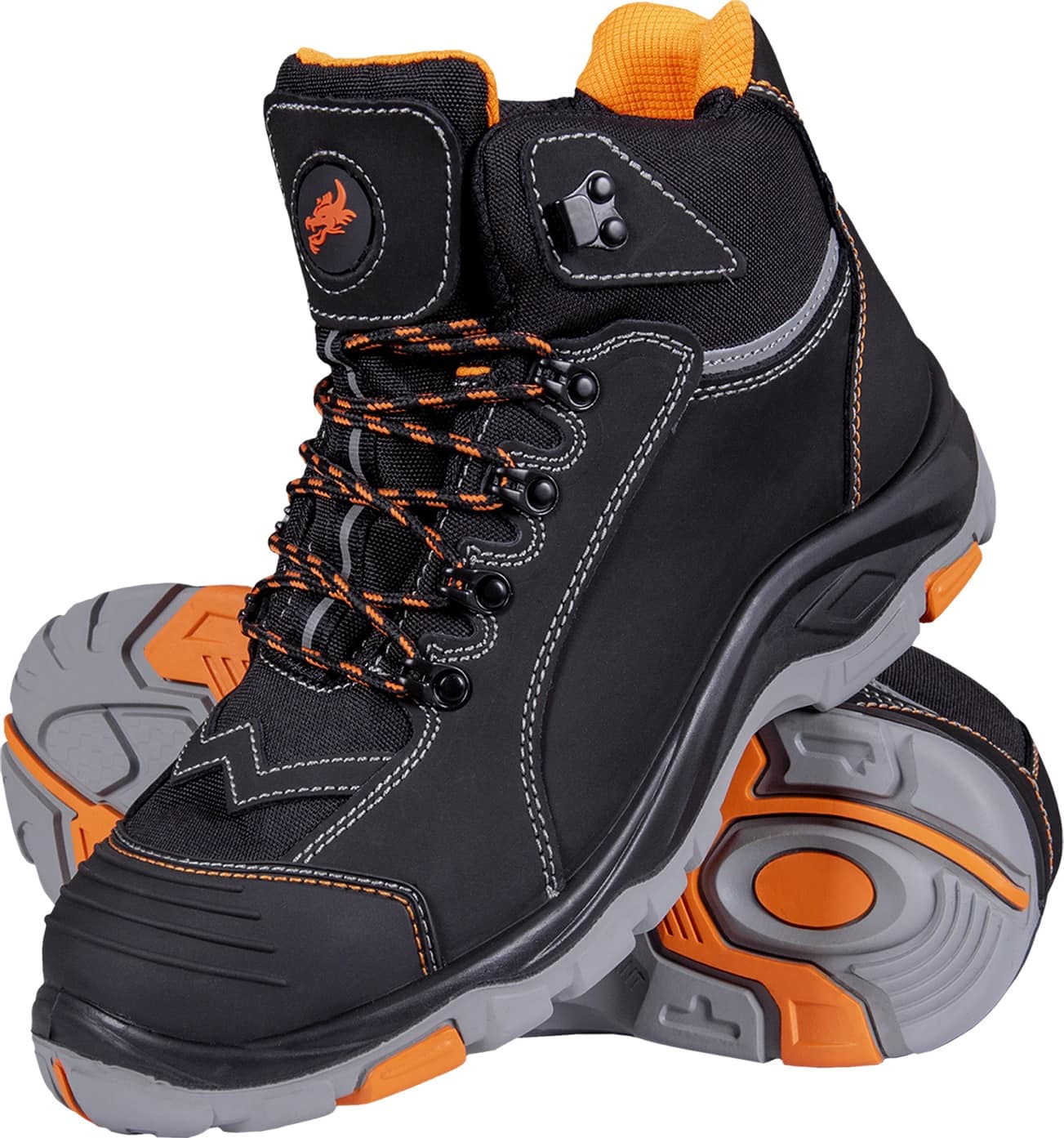 DRAGON® WINSON ORANGE S3 SRC Sicherheitsarbeitsstiefel DRAGON® WINSON ORANGE S3 SRC Sicherheitsarbeitsstiefel