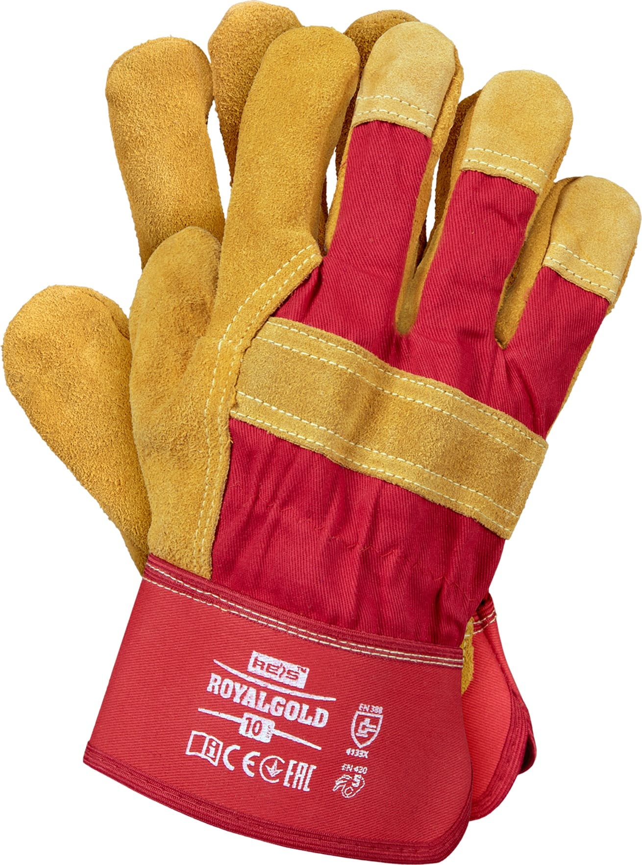 Kombinierte Arbeitshandschuhe GOLD Kombinierte Arbeitshandschuhe GOLD
