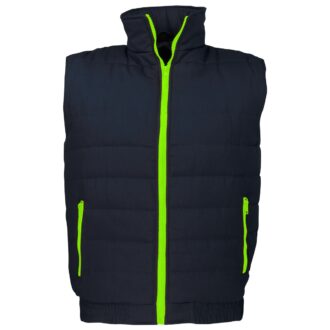 PERKOS GELB gesteppte Arbeitsweste