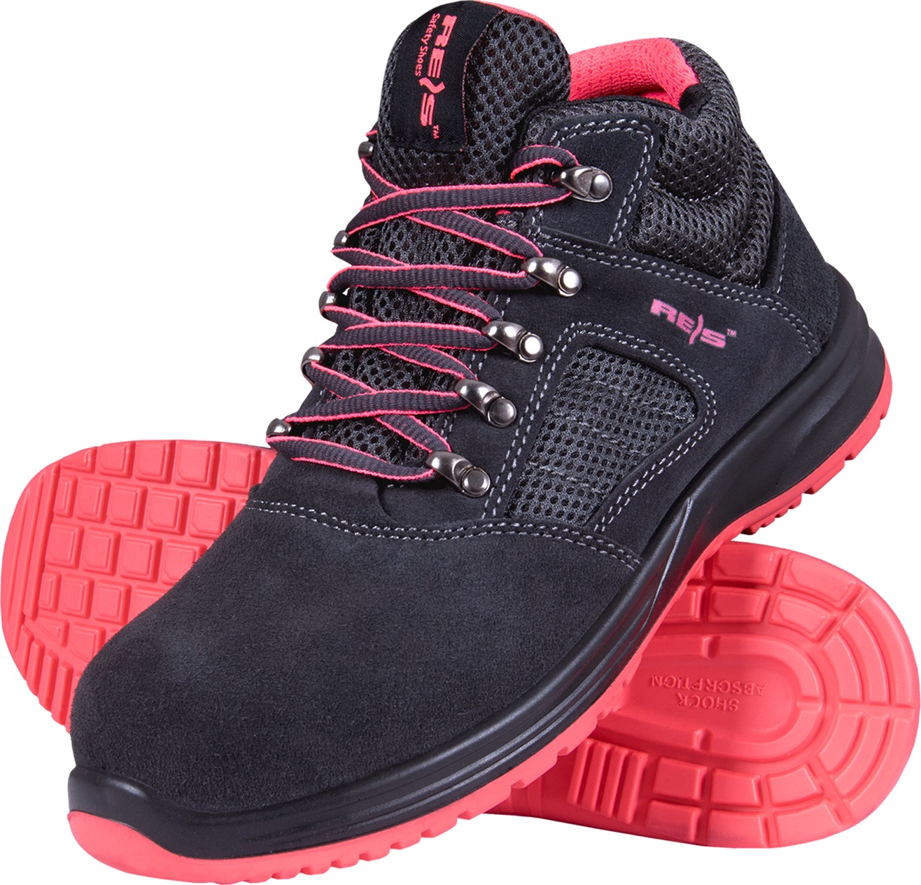 Damen Arbeitsstiefel STORK PINK S1 Damen Arbeitsstiefel STORK PINK S1