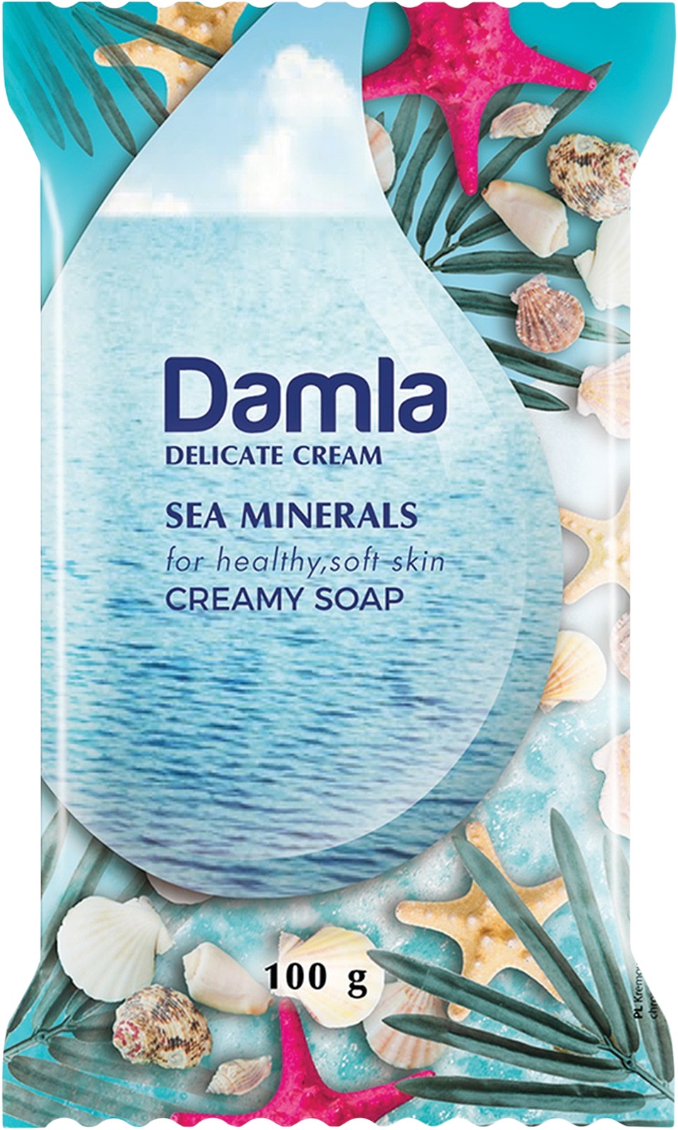 Feste feuchtigkeitsspendende Seife DAMLA SM 100g Feste feuchtigkeitsspendende Seife DAMLA SM 100g