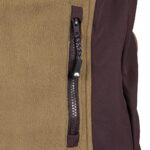 Arbeitsfleecejacke mit Kapuze NEWAGE BROWN