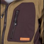 Arbeitsfleecejacke mit Kapuze NEWAGE BROWN