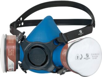 Set Halbmaske mit Filtern A2 P3 R SECURA 3100 CHEMIK