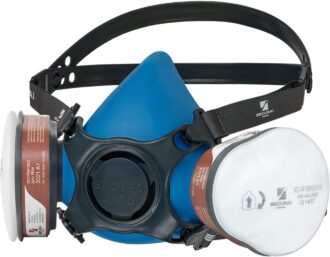 Halbmasken-Set mit Filtern A1 P2 R SECURA 3100 LAK