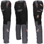 Arbeitshose PRO BLACK DUAL mit Bund