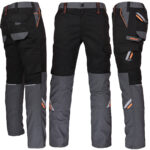 Arbeitshose PRO BLACK DUAL mit Bund