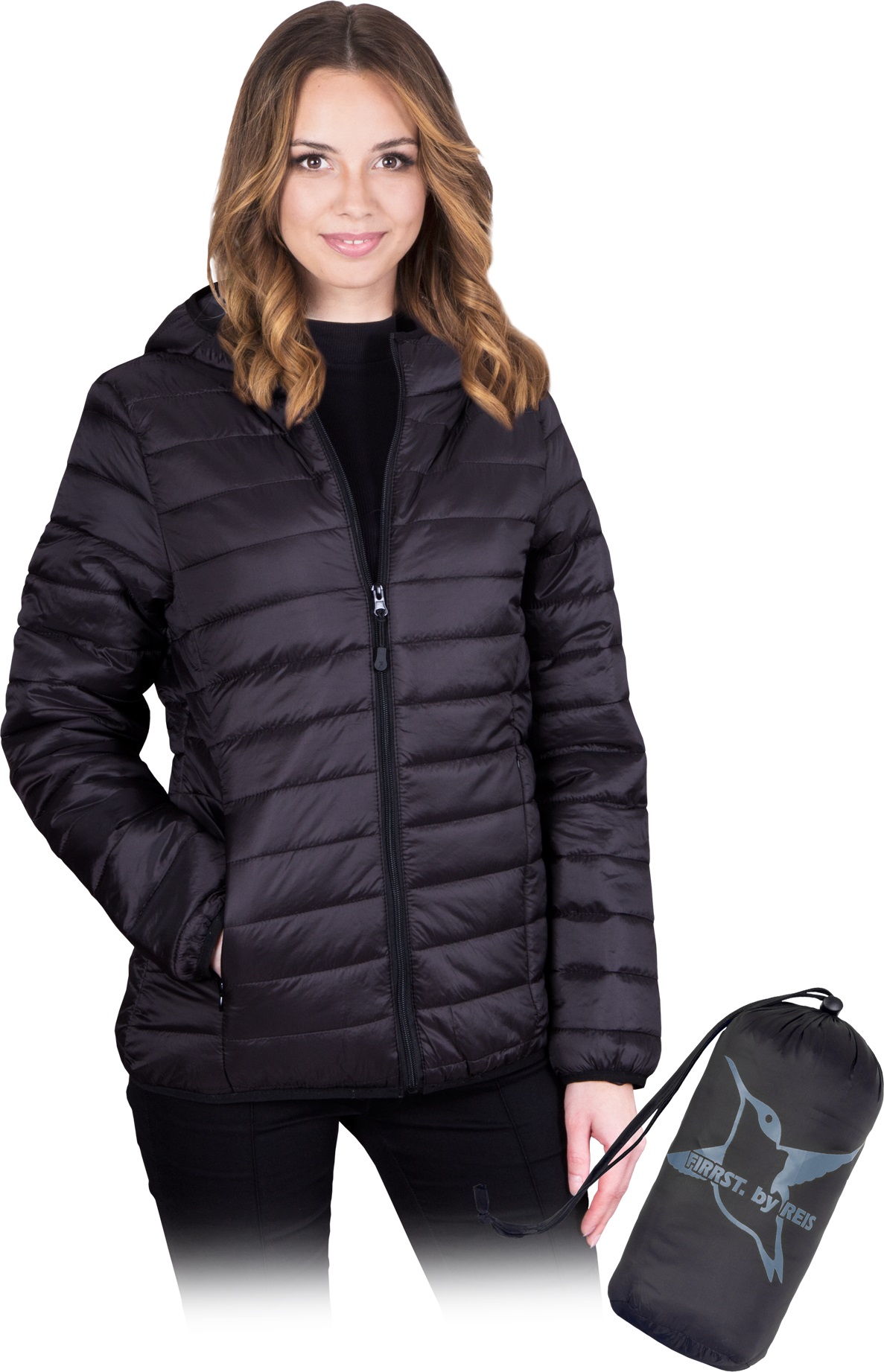 Leichte Damen-Arbeitsjacke DART BLACK Leichte Damen-Arbeitsjacke DART BLACK