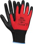 In Nitril getauchte Arbeitshandschuhe NITRENI FOAM RED