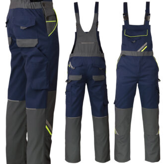 Arbeitsoverall für Hosenträger PRO YNAVY DUAL