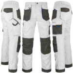 Arbeitshose bis zur Taille PROFI COOL WHITE 2.0