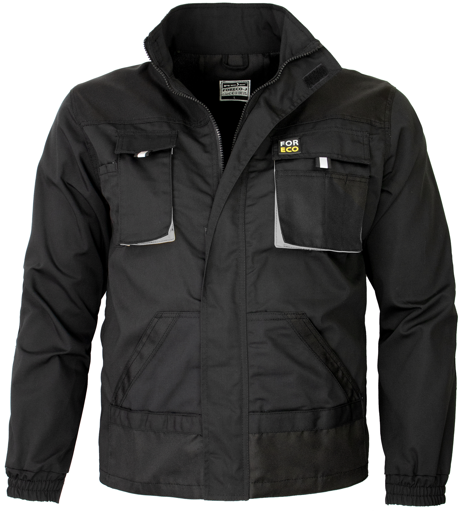 Arbeitsjacke FORCE BLACK GRAU Arbeitsjacke FORCE BLACK GRAU