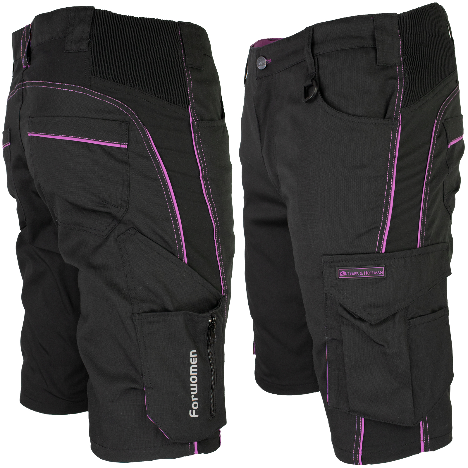 Damen Arbeitsshorts PROFI PINK Damen Arbeitsshorts PROFI PINK