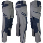 DELUX POND Bundfalten-Arbeitshose