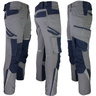 DELUX POND Bundfalten-Arbeitshose