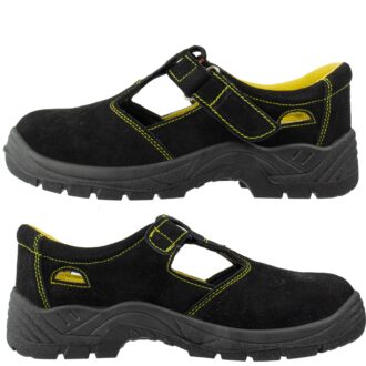 Arbeitssandalen ohne Stahlkappe DELTASAN BLACK OB
