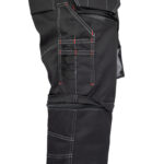 Multifunktionale Arbeitshose 2in1 HARDER BLACK 2.0