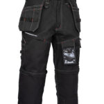 Multifunktionale Arbeitshose 2in1 HARDER BLACK 2.0