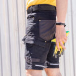 Arbeitsjeans Stretch-Shorts JEANS STRETCH BLACK