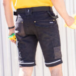 Arbeitsjeans Stretch-Shorts JEANS STRETCH BLACK