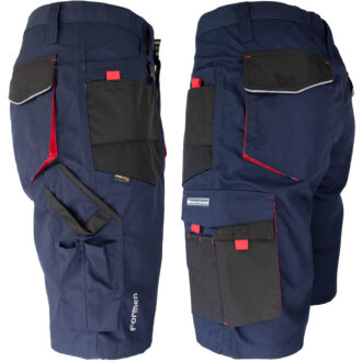 Montere Shorts PROFI NAVY RED 2.0