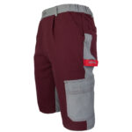 Arbeitsshorts DELUX BURGUNDY