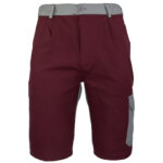 Arbeitsshorts DELUX BURGUNDY