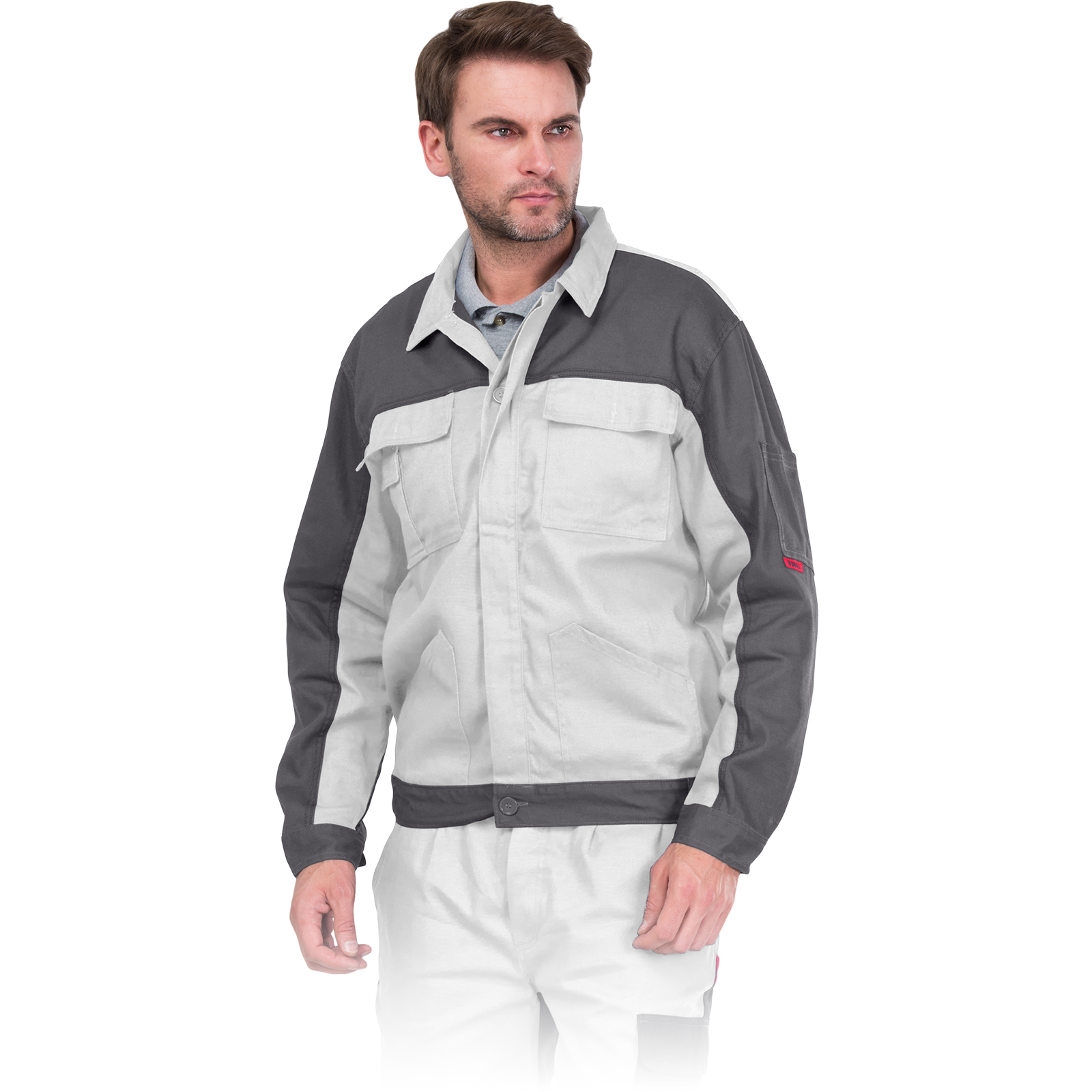 Arbeitsjacke DELUX WHITE Arbeitsjacke DELUX WHITE