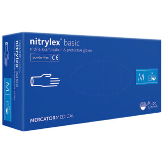 Nitrylex® basic ungepuderte medizinische Nitrilhandschuhe