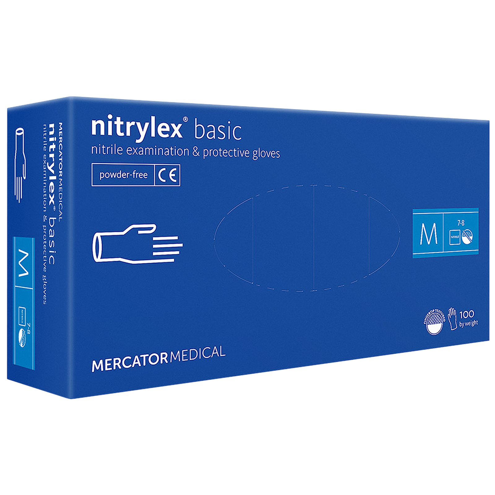 Nitrylex® basic ungepuderte medizinische Nitrilhandschuhe Nitrylex® basic ungepuderte medizinische Nitrilhandschuhe