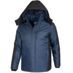Winterarbeitsjacke mit Kapuze BALTIC NAVY