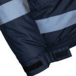 Reflektierende Winter-Bomberjacke ROAD YELLOW
