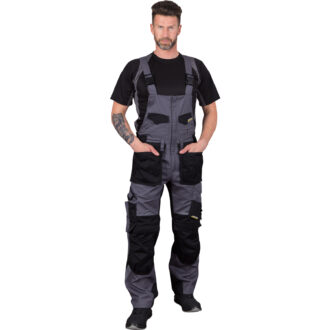 Latzhose HARVER GREY 2.0