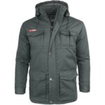 Winter-Overall Jacke HARD GREY