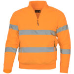 Reflektierendes Sweatshirt mit Reißverschluss PRO HIVIS