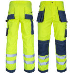 Reflektierende Taillengamaschen PROFI HIVIS NAVY