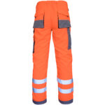 Reflektierende Overalls PROFI HIVIS GRAU ORANGE