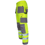Reflektierende Overalls PROFI HIVIS GREY GELB