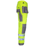 Reflektierende Overalls PROFI HIVIS GREY GELB