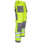 Reflektierende Overalls PROFI HIVIS GREY GELB