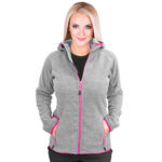 Damen-Fleece-Kapuzenpullover BUG